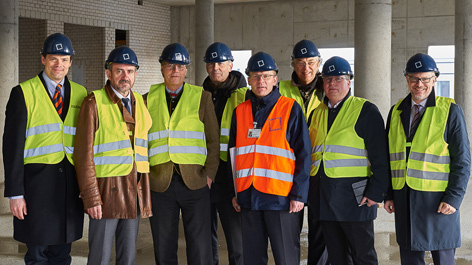 Kuratorium Preußischer Kulturbesitz auf der Baustelle des Humboldt Forums Kuratorium Preußischer Kulturbesitz auf der Baustelle des Humboldt Forums