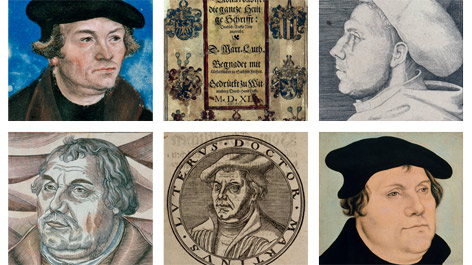 Luther-Bilder aus dem Kupferstichkabinett und der Gemäldegalerie der Staatlichen Museen zu Berlin