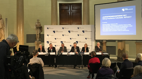 Jahrespressekonferenz 2017 im Alten Museum