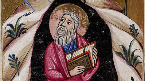 Evangelist Johannes aus einem armenischen Evangeliar (Konstantinopel ca. 1650) © Staatsbibliothek zu Berlin Evangelist Johannes aus einem armenischen Evangeliar (Konstantinopel ca. 1650)