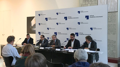 Pressekonferenz zum Projektstart der Erforschung anthropologischer Schädelsammlung