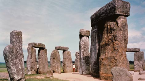 Konzentrische Steinkreise (Megalithstruktur) aus der späten Jungsteinzeit und älteren Bronzezeit Konzentrische Steinkreise (Megalithstruktur) aus der späten Jungsteinzeit und älteren Bronzezeit