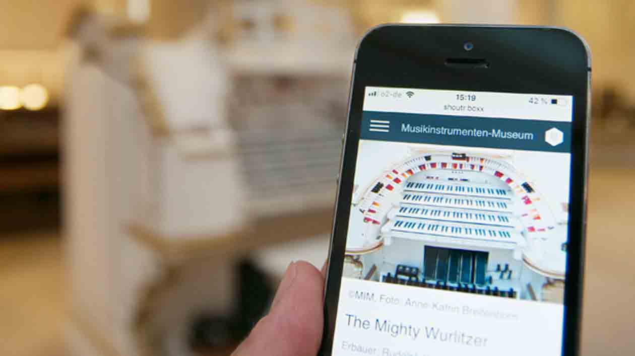 Digitaler Museumsguide im Musikinstrumenten-Museum Digitaler Museumsguide im Musikinstrumenten-Museum