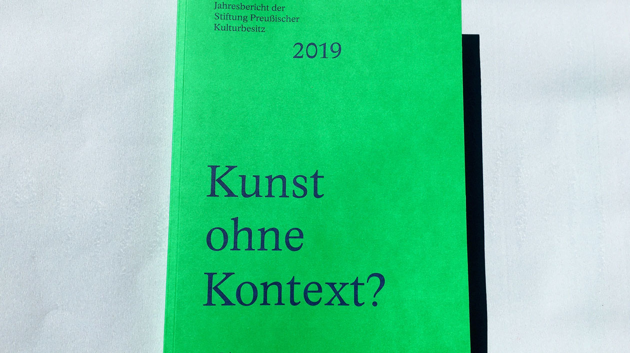 Cover SPK-Jahresbericht 2019 © SPK / anschlaege.de Cover SPK-Jahresbericht 2019