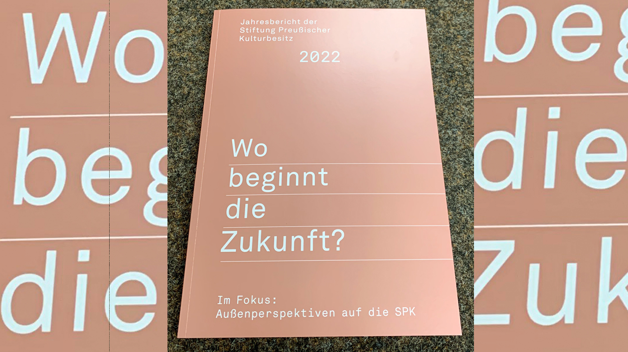 Cover des Jahresberichts 2022