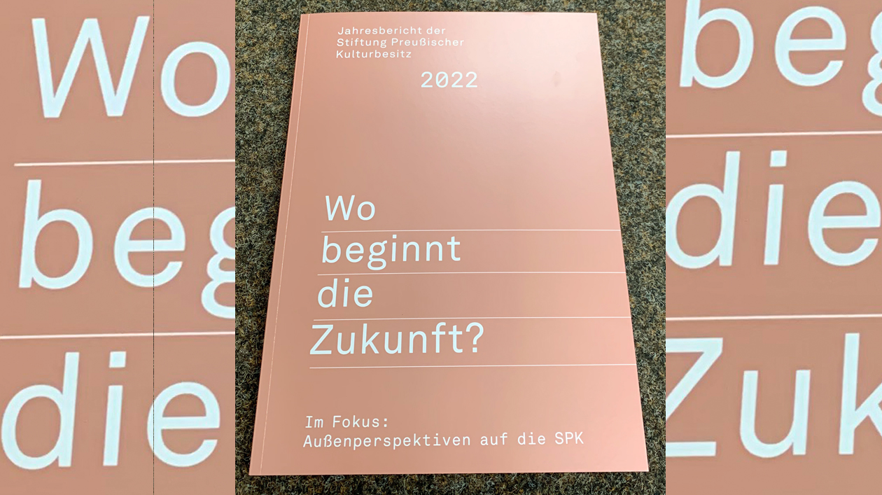 Cover Jahresbericht 2022 Cover des Jahresberichts 2022