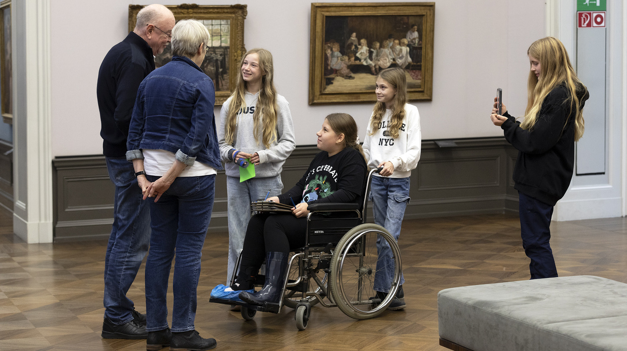 Projekttag mit Schüler*innen im Museum (Archivbild) Schulworkshop