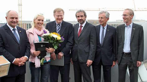 Sts. Rainer Bomba, Janine Graf, Manfred Rettig, Prof. Hermann Parzinger, Wilhelm von Boddien, Gerd Henrich