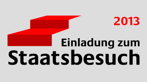 Einladung zum Staatsbesuch Logo der Veranstaltung Einladung zum Staatsbesuch