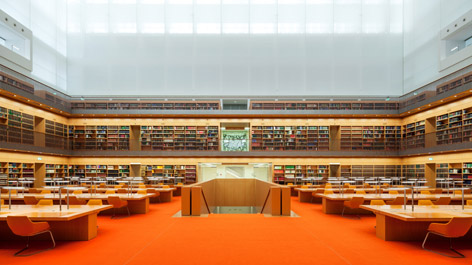 Allgemeiner Lesesaal der Staatsbibliothek zu Berlin im Haus Unter den Linden Allgemeiner Lesesaal der Staatsbibliothek zu Berlin im Haus Unter den Linden