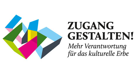 Logo der Konferenz „Zugang gestalten! Mehr Verantwortung für das kulturelle Erbe“