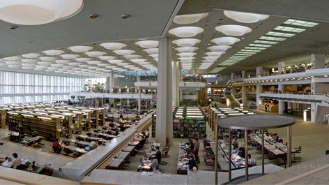 Staatsbibliothek zu Berlin, Haus Potsdamer Straße, Allgemeiner Lesesaal Staatsbibliothek zu Berlin, Haus Potsdamer Straße, Allgemeiner Lesesaal