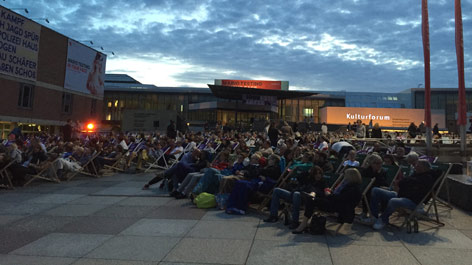 Kulturforum. Berlin-Tiergarten, Piazzetta