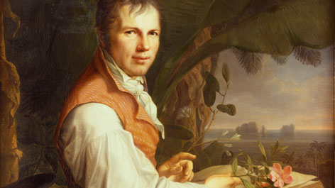 Alexander von Humboldt, porträtiert von Friedrich Georg Weitsch, 1806 Alexander von Humboldt, porträtiert von Friedrich Georg Weitsch, 1806