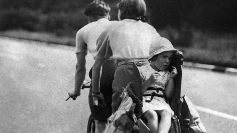 Fahrradkindersitz, 1930er