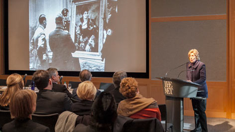 Einführung von Lynn Nicholas beim ersten PREP-Treffen in New York im Februar 2017 Einführung von Lynn Nicholas beim ersten PREP-Treffen in New York im Februar 2017