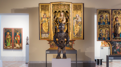 Unvergleichlich: Kunst aus Afrika im Bode-Museum, Ausstellungsansicht © Staatliche Museen zu Berlin/David von Becker Unvergleichlich: Kunst aus Afrika im Bode-Museum, Ausstellungsansicht