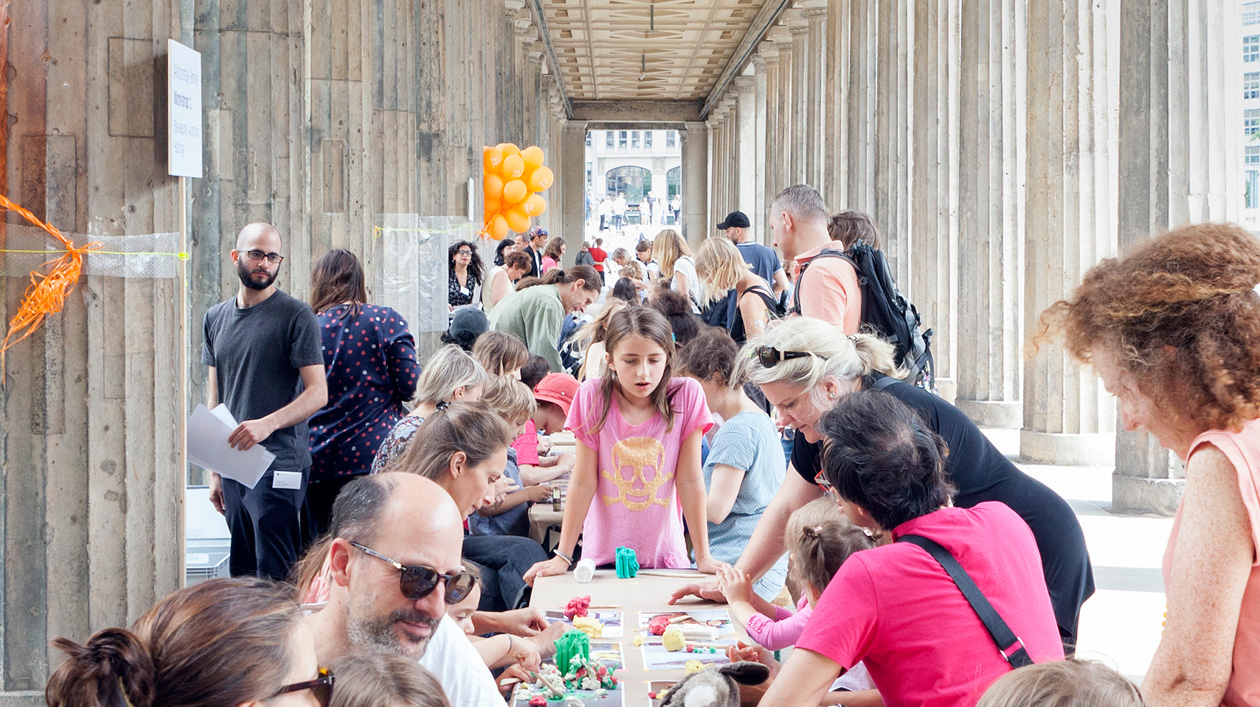 Aktionstag Familie auf der Museumsinsel Berlin