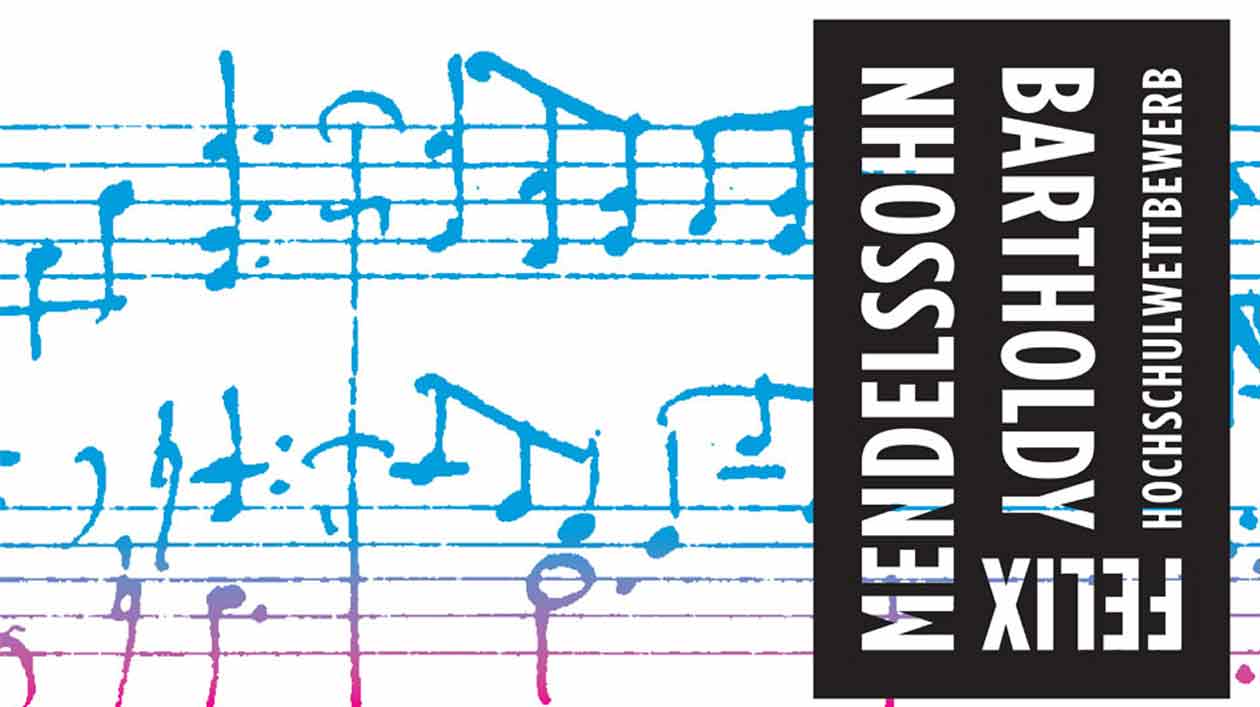 Plakat des Felix Mendelssohn Bartholdy Hochschulwettbewerb