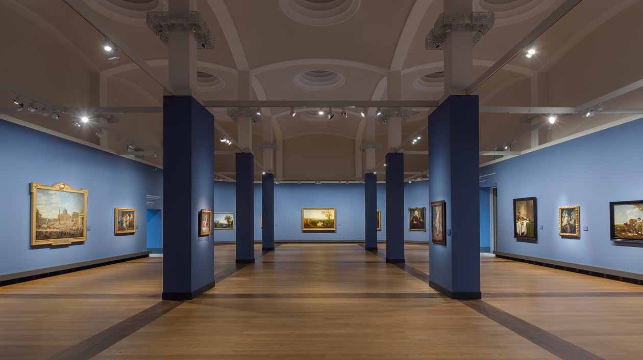 Wandelhalle der Gemäldegalerie Wandelhalle der Gemäldegalerie