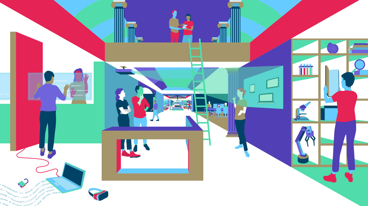 Illustration Museum4Punkt0