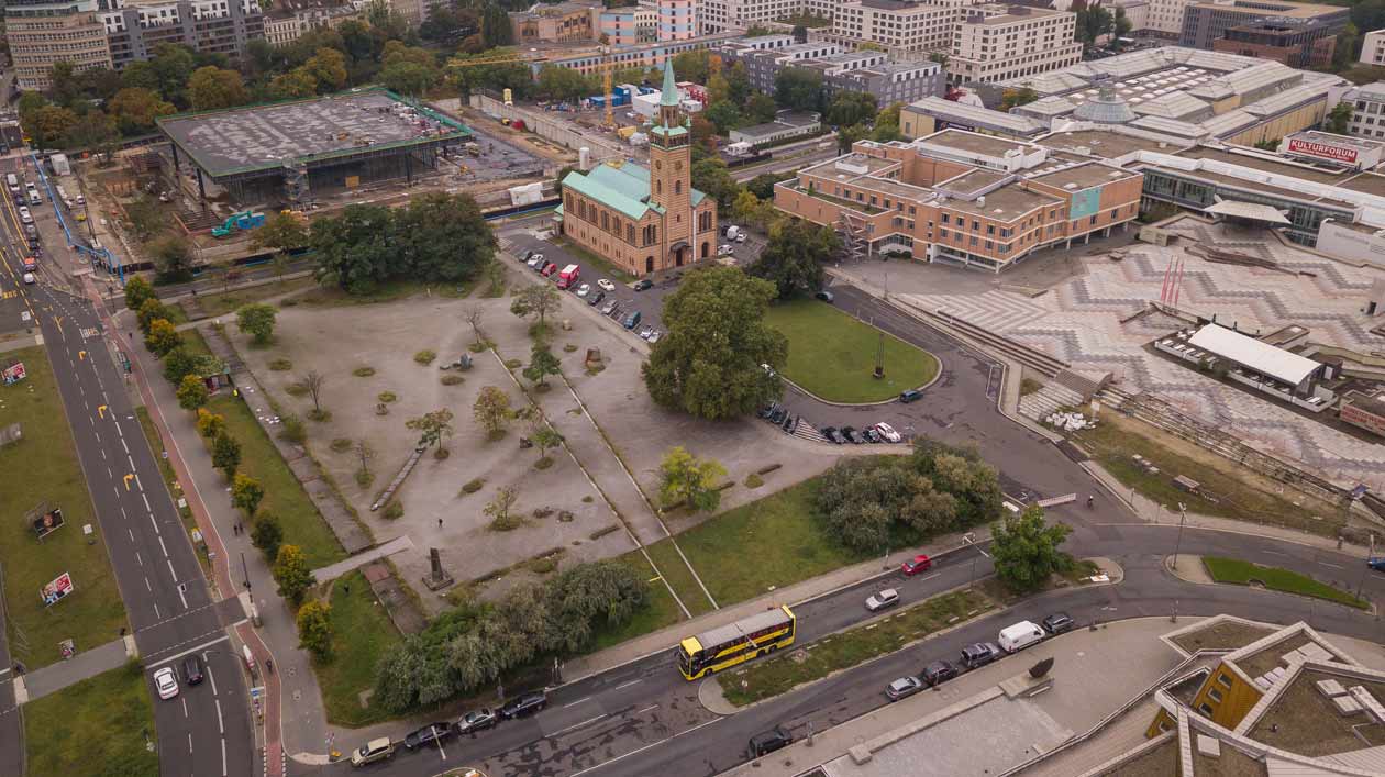 Fläche auf dem Kulturforum für das Museum des 20. Jahrhunderts Fläche auf dem Kulturforum für das Museum des 20. Jahrhunderts