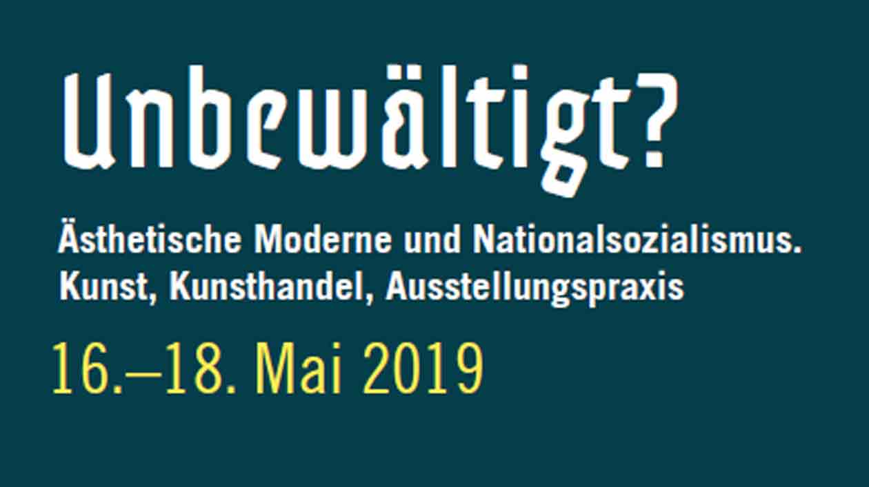 Unbewältigt? Tagung im Hamburger Bahnhof Unbewältigt? Tagung im Hamburger Bahnhof