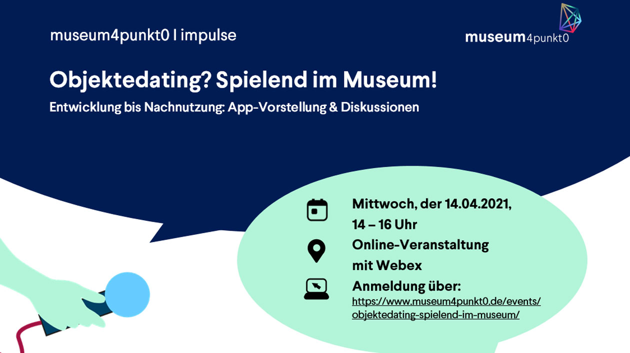 Banner museum4punkt0 Flyer zur Veranstaltung