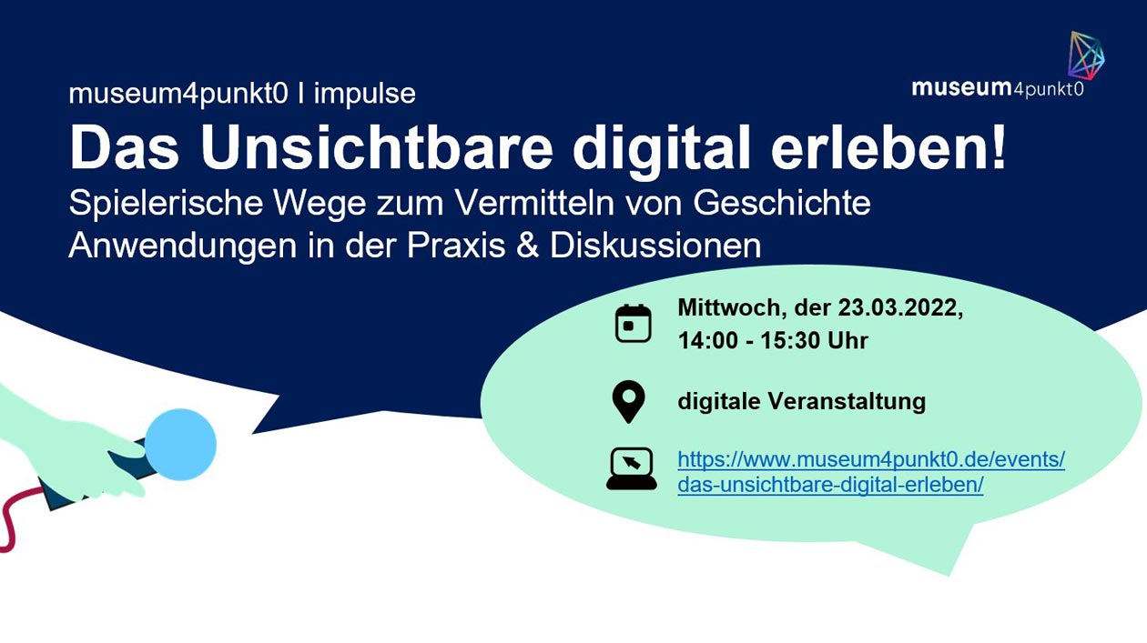 museum4punkt0 Impulse Grafik zur Veranstaltung