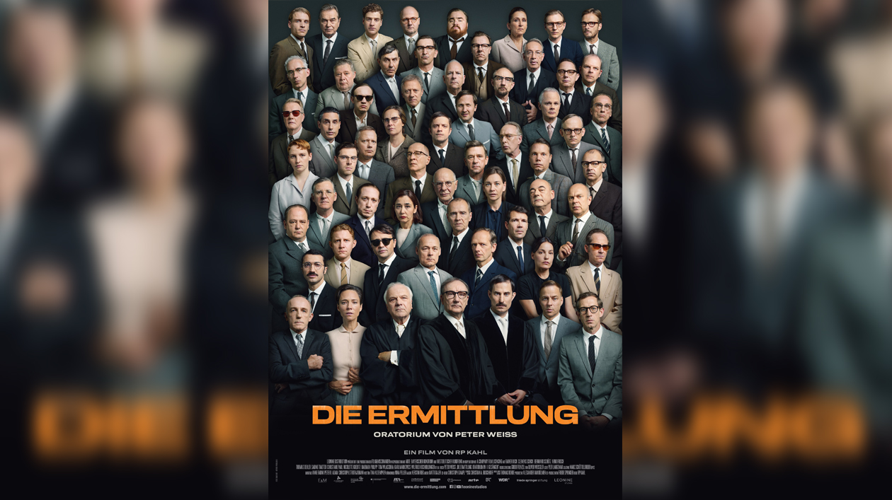 Die Ermittlung Filmplakat mit vielen Porträts