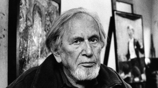 Bernhard Heisig Portraitfoto eines alten Mannes
