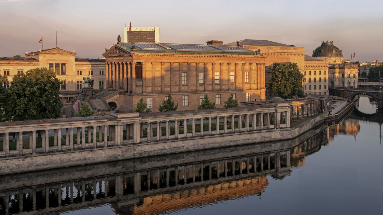 Panoramaansicht der Museumsinsel Berlin